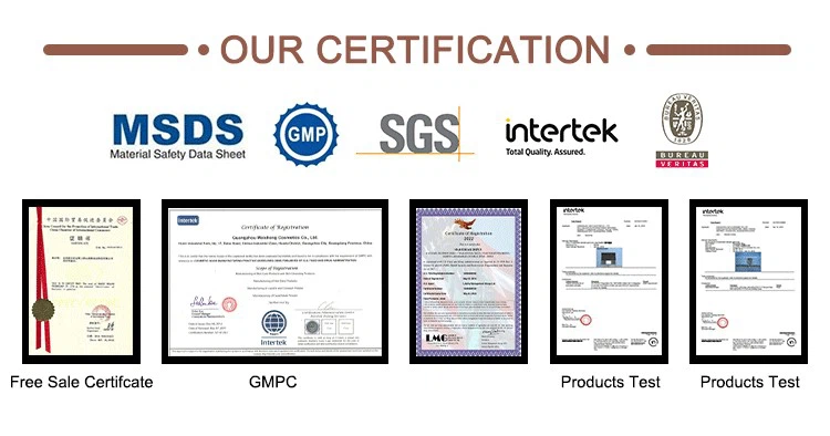 OUR CERTIFICATION OUR CERTIFICATION